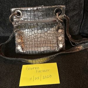 HAMMITT Beautiful silver Hammitt Tony small crossbody with strap and dustbag